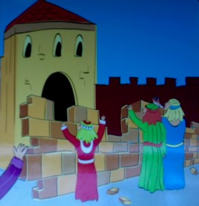 Jericho illustration by Brenda Sexton