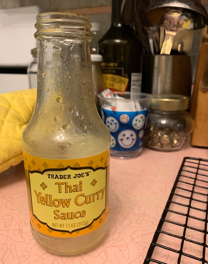 Trader Joe's Thai Yellow Curry Sauce bottle